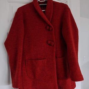Pure Soft Wool Coat - Made in New England